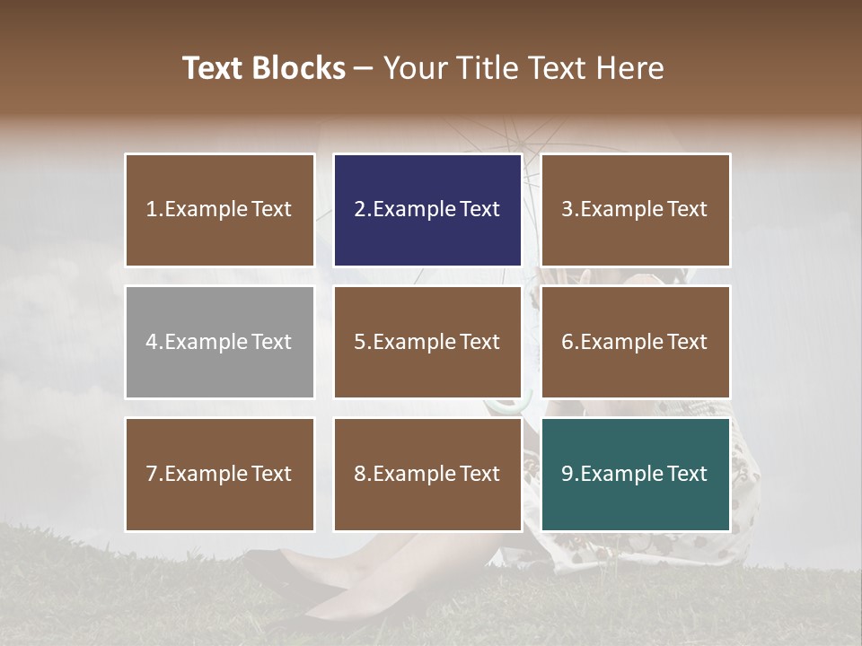 Woman Natural Female PowerPoint Template