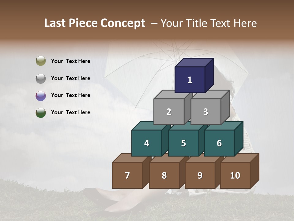 Woman Natural Female PowerPoint Template