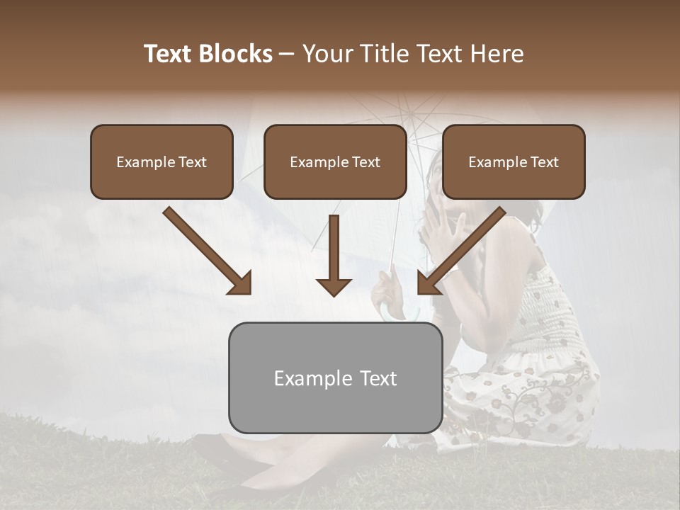 Woman Natural Female PowerPoint Template