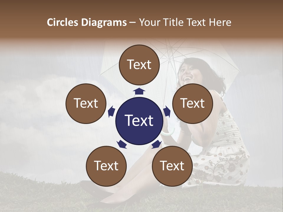 Woman Natural Female PowerPoint Template