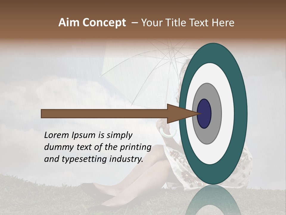 Woman Natural Female PowerPoint Template