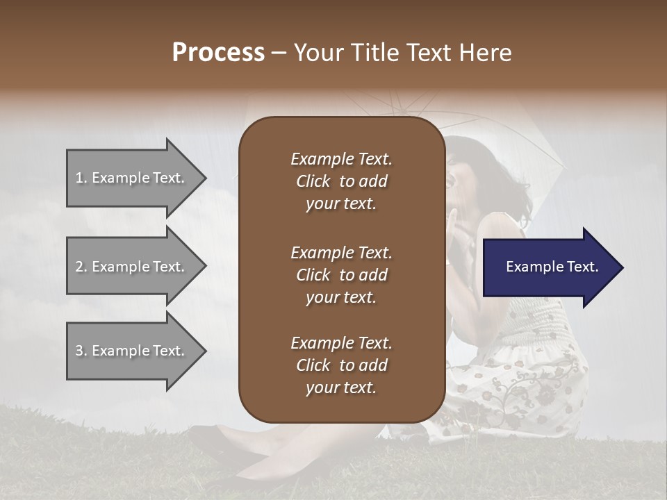 Woman Natural Female PowerPoint Template