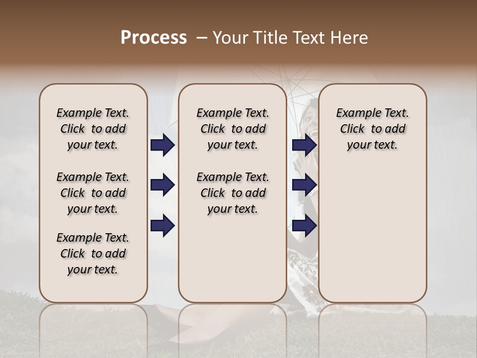 Woman Natural Female PowerPoint Template