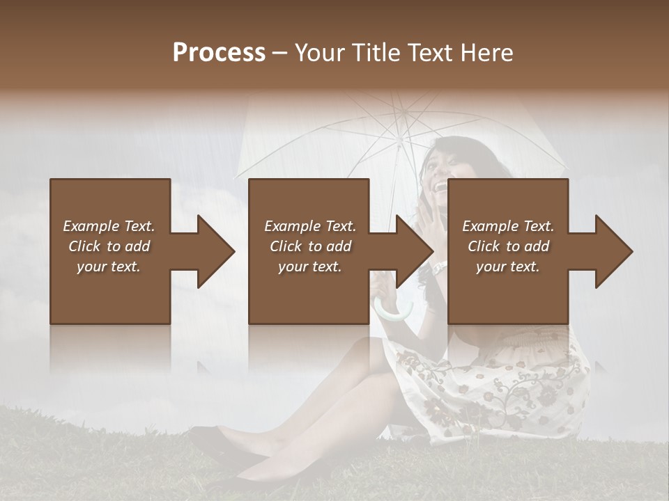 Woman Natural Female PowerPoint Template