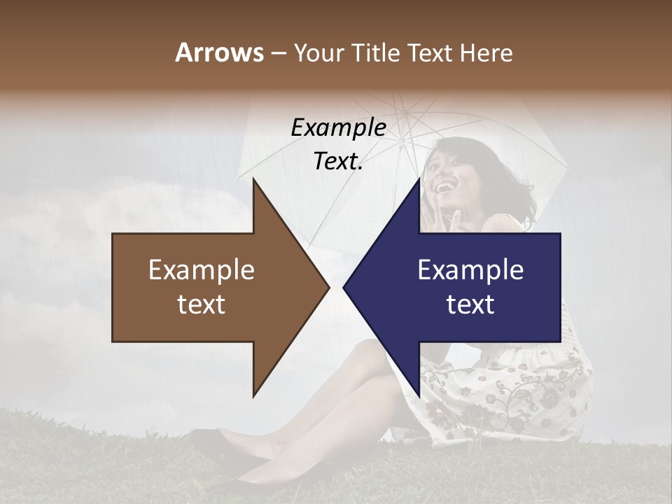 Woman Natural Female PowerPoint Template