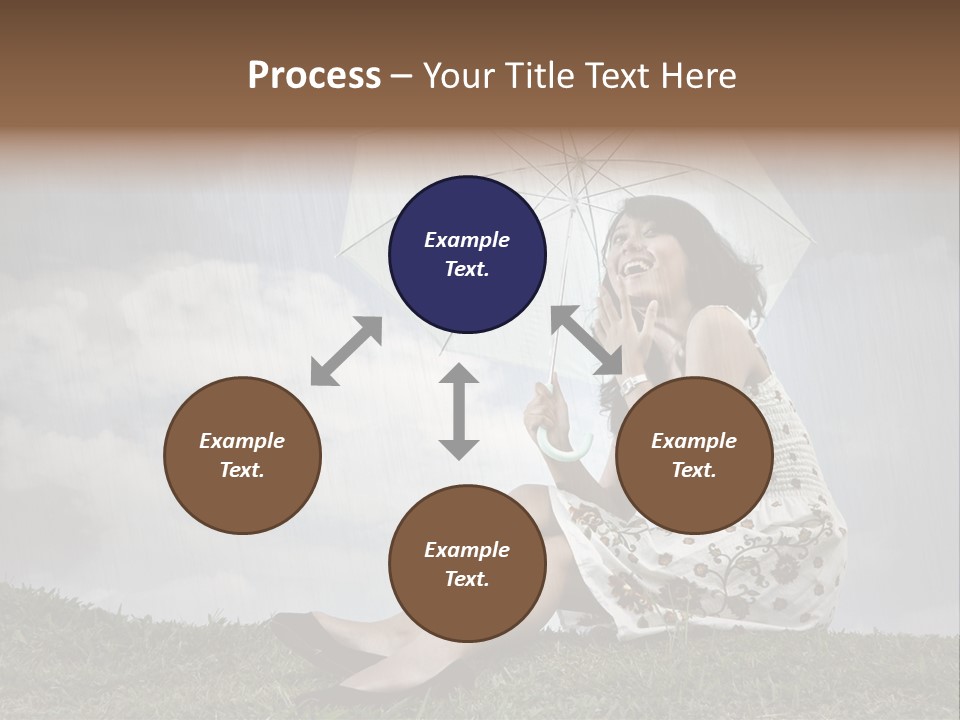 Woman Natural Female PowerPoint Template