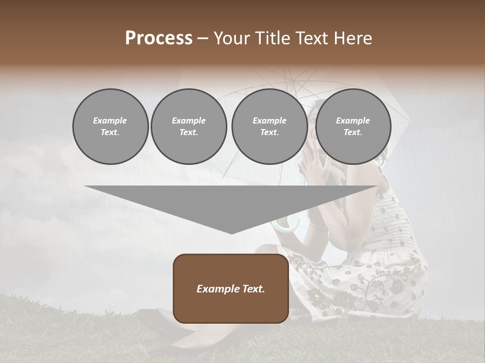 Woman Natural Female PowerPoint Template