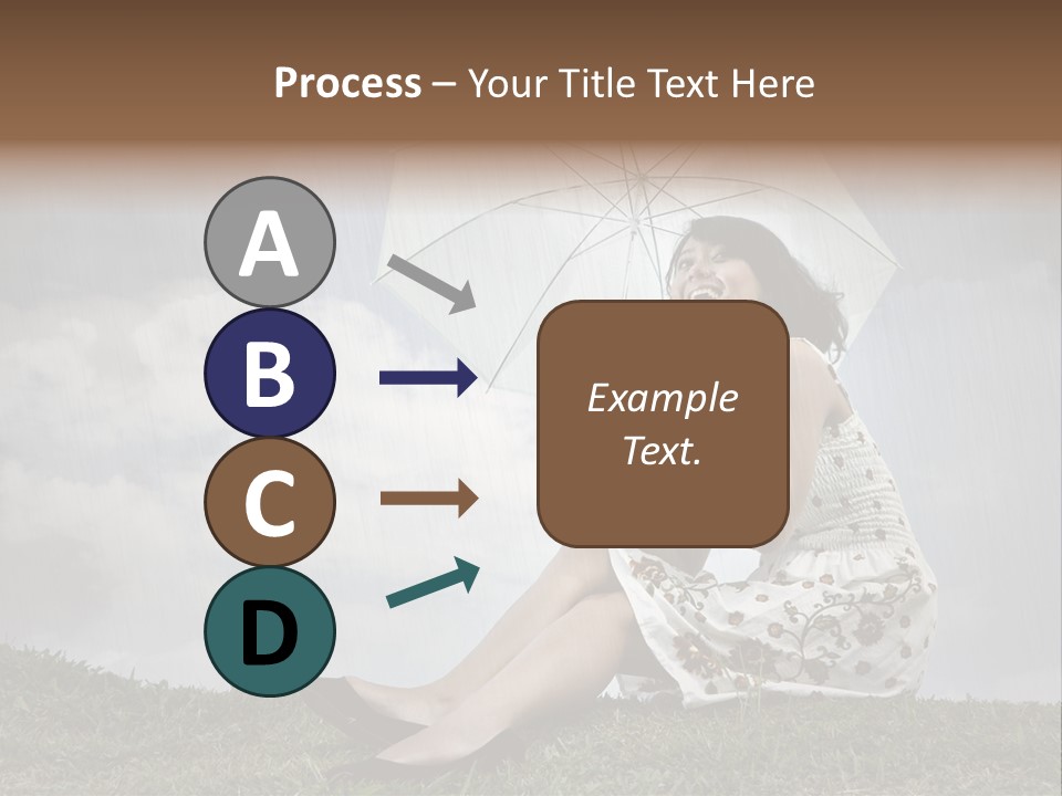 Woman Natural Female PowerPoint Template