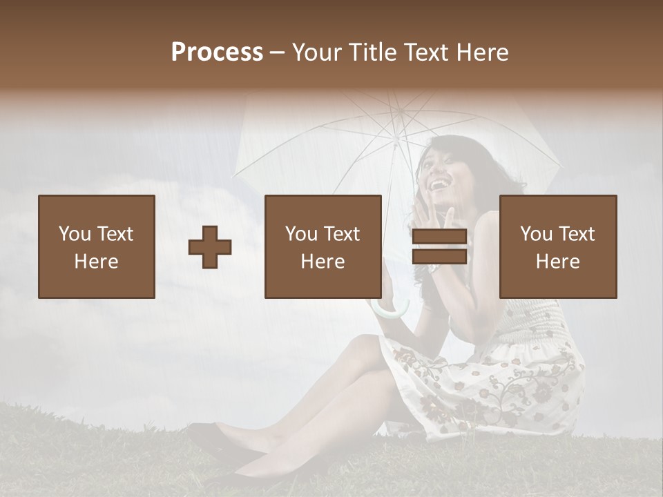 Woman Natural Female PowerPoint Template