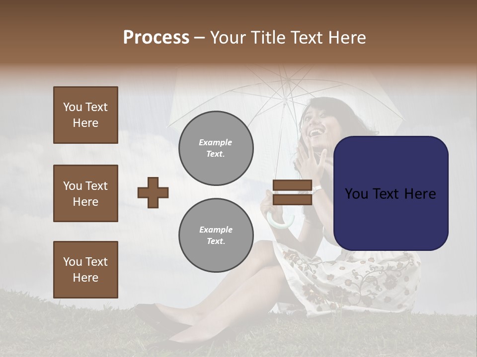 Woman Natural Female PowerPoint Template