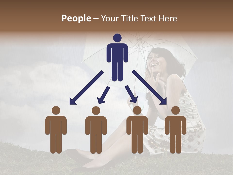 Woman Natural Female PowerPoint Template