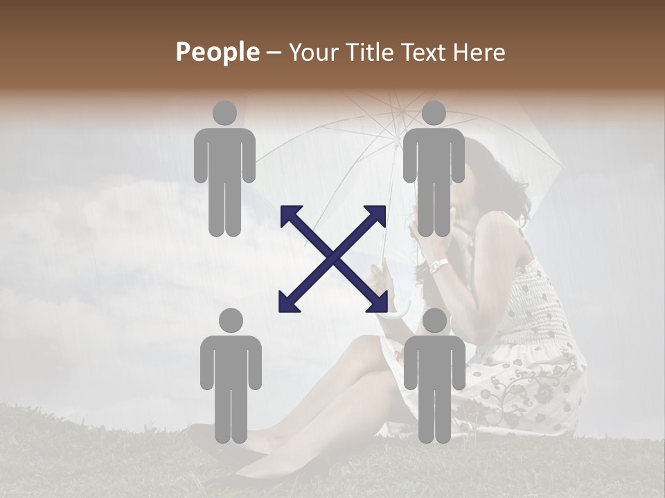 Woman Natural Female PowerPoint Template
