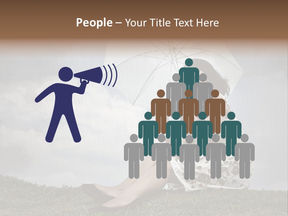 Woman Natural Female PowerPoint Template