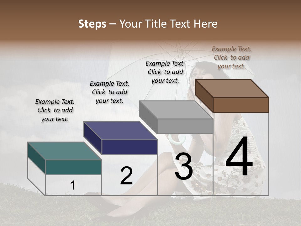 Woman Natural Female PowerPoint Template