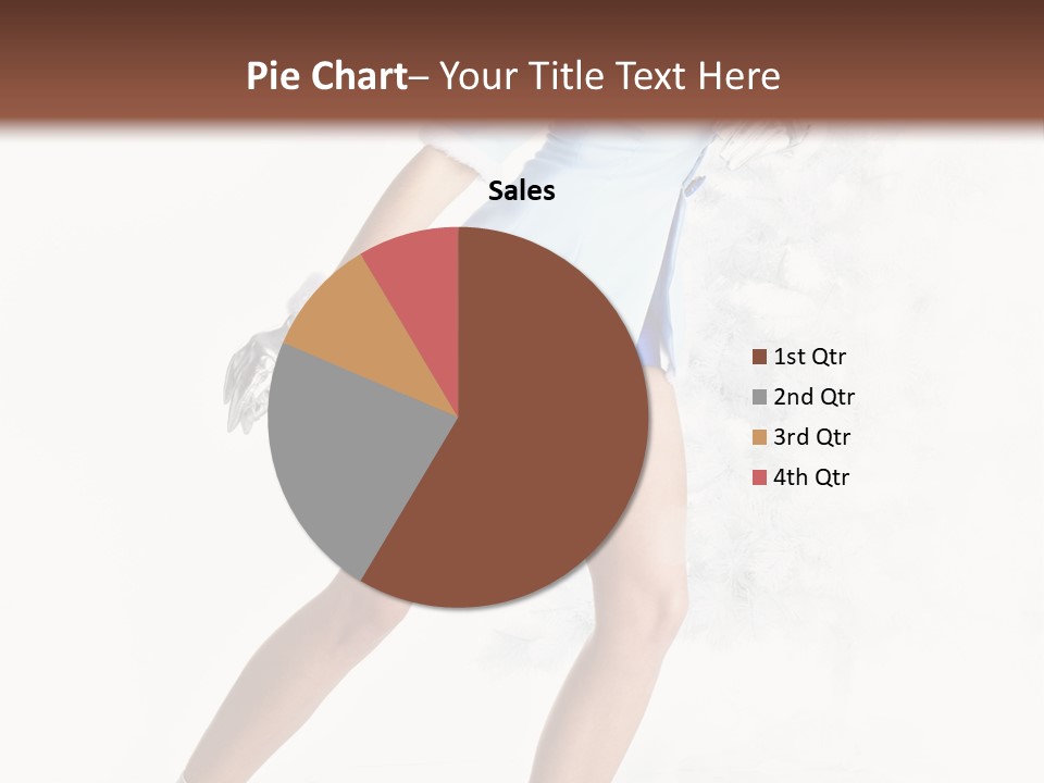 Outdoor Woman Hood PowerPoint Template