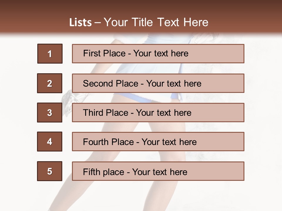 Outdoor Woman Hood PowerPoint Template