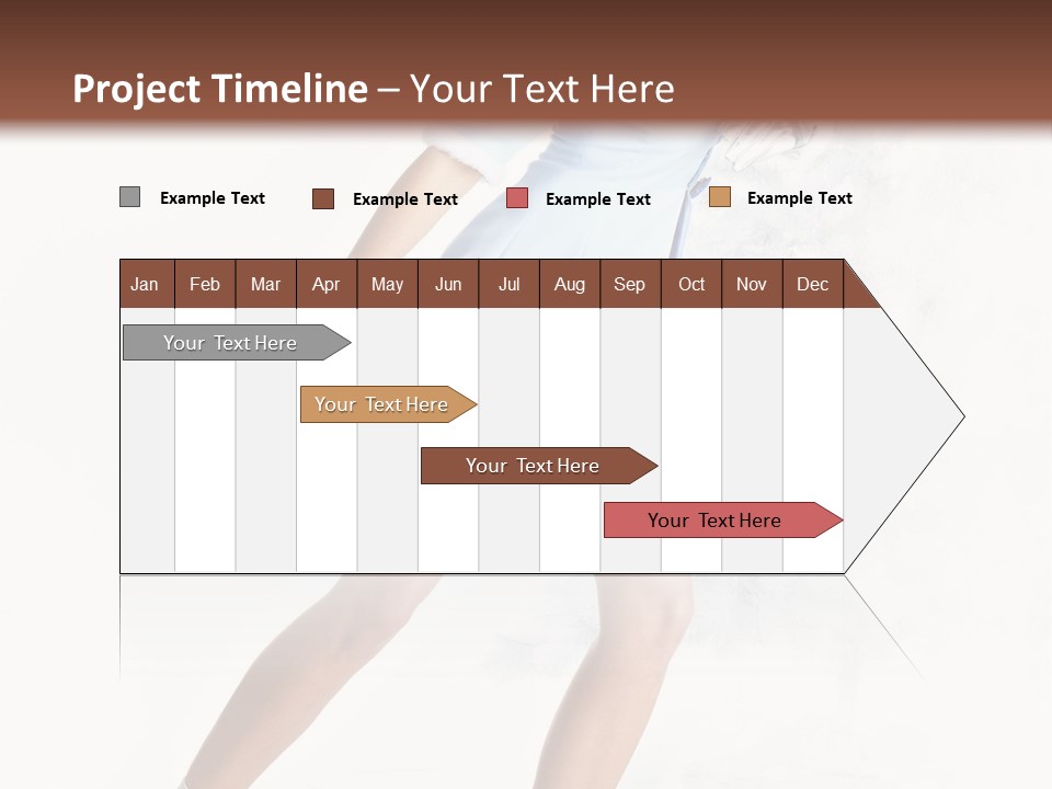 Outdoor Woman Hood PowerPoint Template