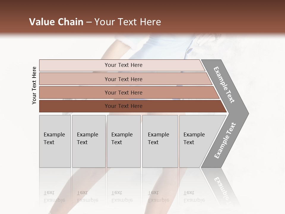 Outdoor Woman Hood PowerPoint Template