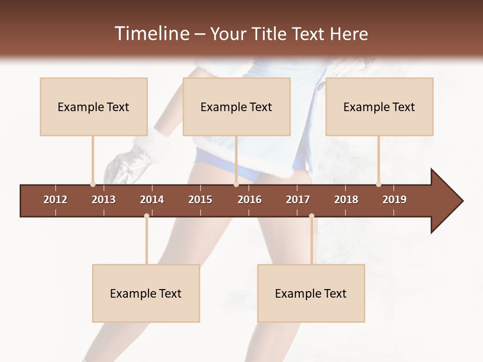 Outdoor Woman Hood PowerPoint Template