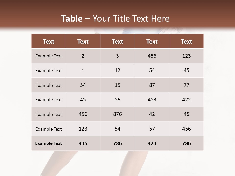 Outdoor Woman Hood PowerPoint Template