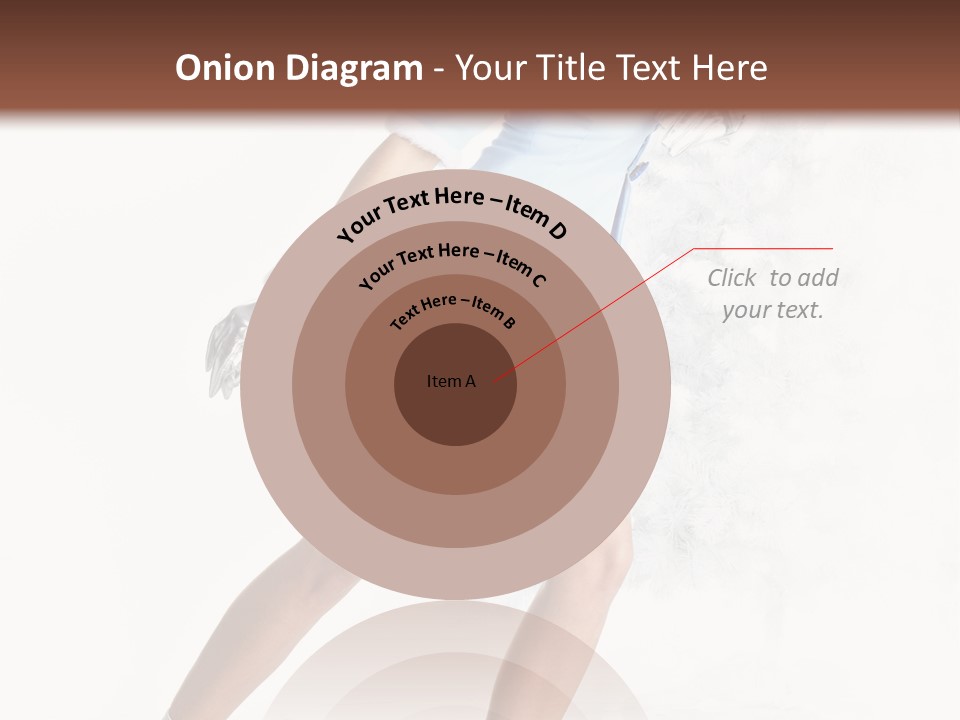 Outdoor Woman Hood PowerPoint Template