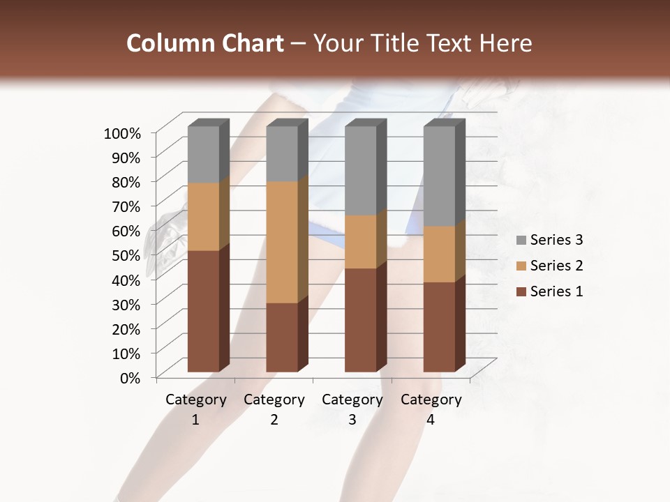 Outdoor Woman Hood PowerPoint Template