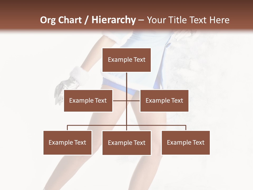 Outdoor Woman Hood PowerPoint Template