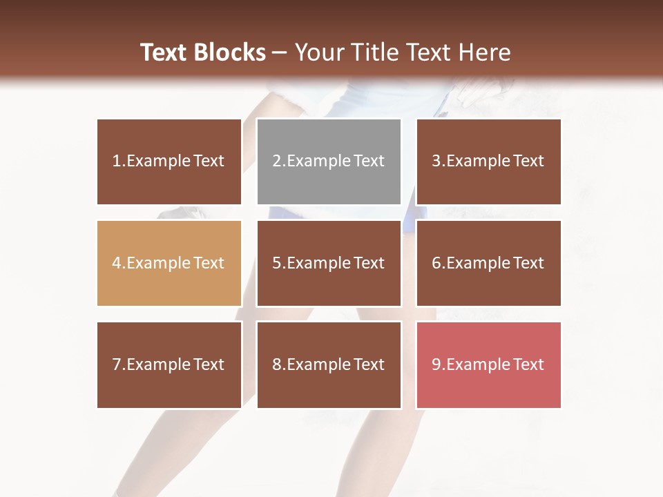 Outdoor Woman Hood PowerPoint Template