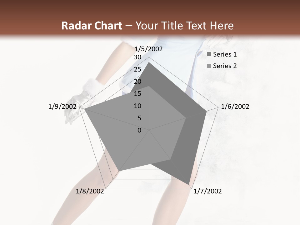 Outdoor Woman Hood PowerPoint Template