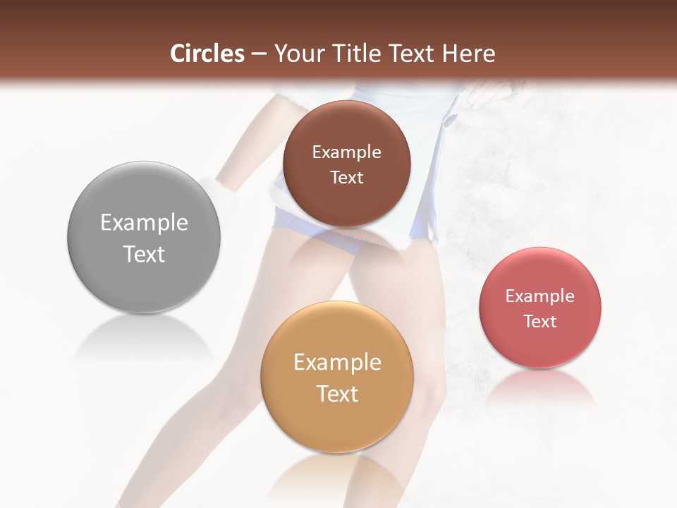 Outdoor Woman Hood PowerPoint Template