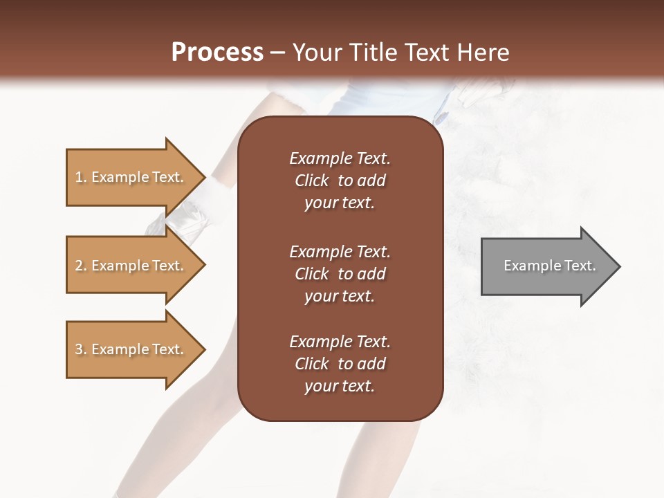 Outdoor Woman Hood PowerPoint Template