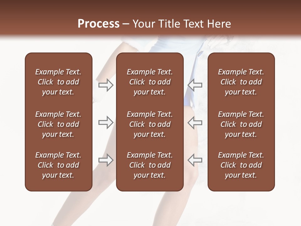 Outdoor Woman Hood PowerPoint Template