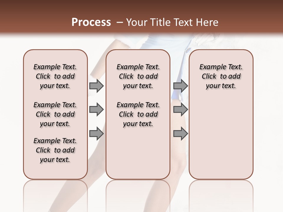Outdoor Woman Hood PowerPoint Template