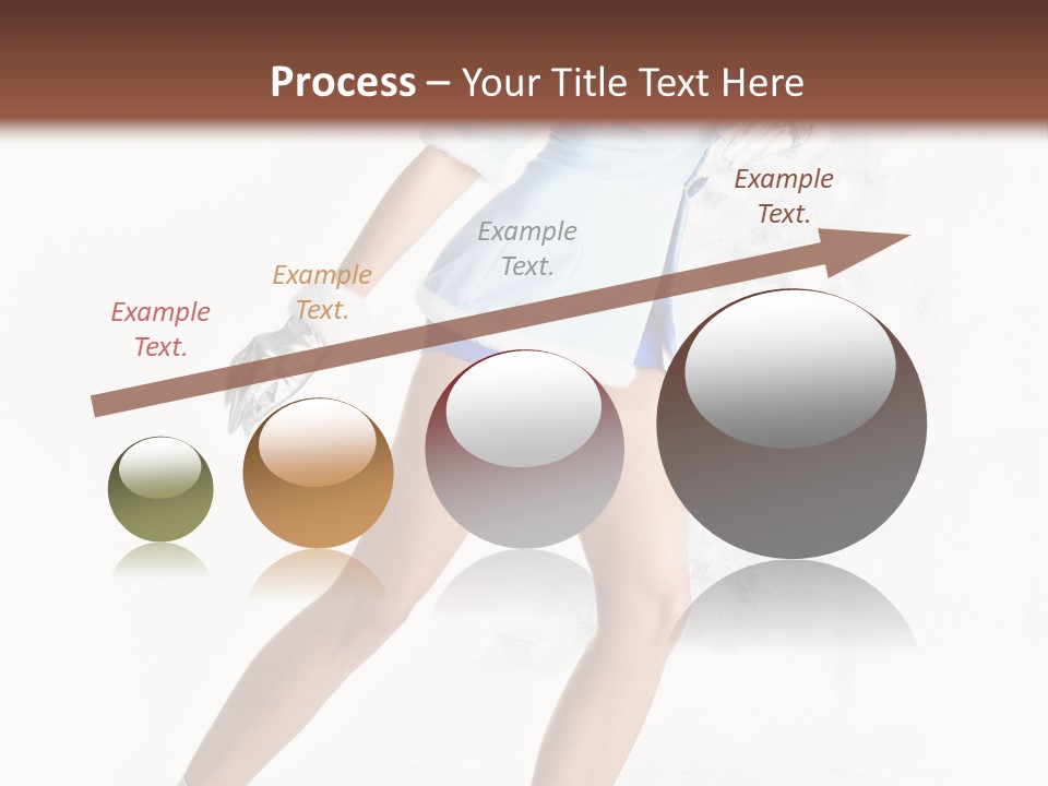 Outdoor Woman Hood PowerPoint Template