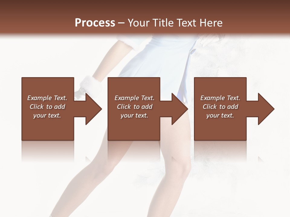 Outdoor Woman Hood PowerPoint Template