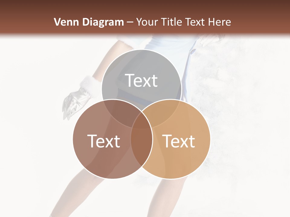 Outdoor Woman Hood PowerPoint Template