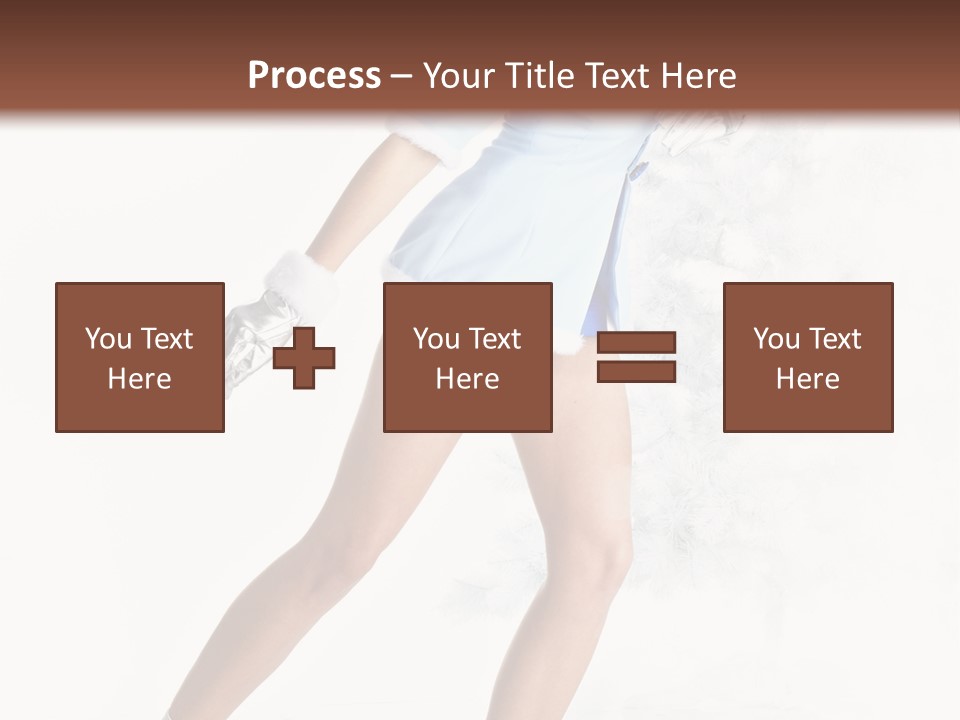 Outdoor Woman Hood PowerPoint Template