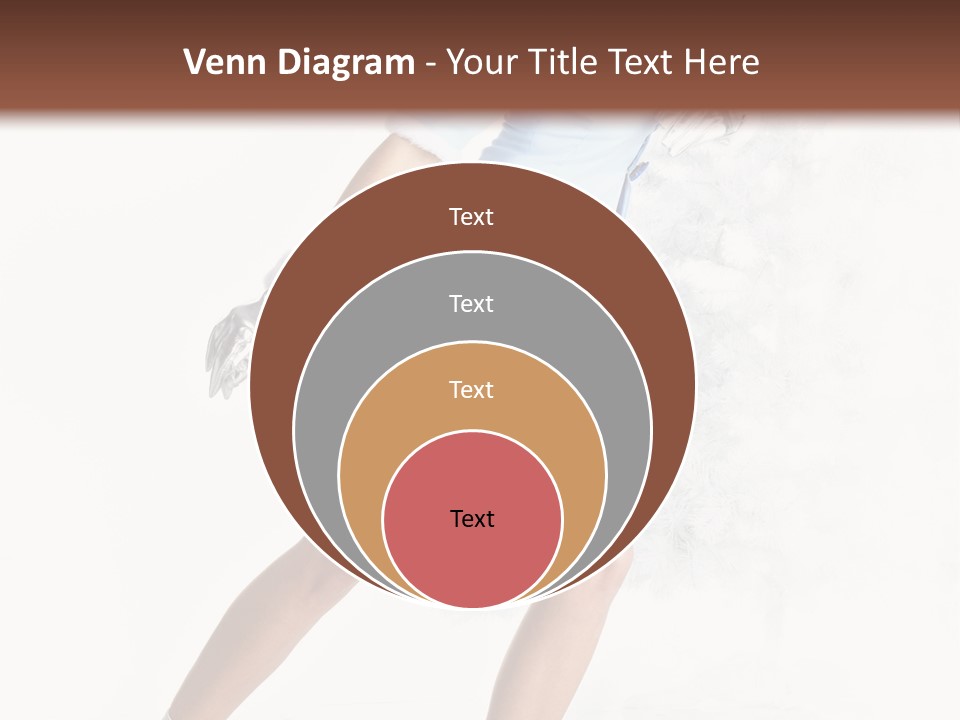 Outdoor Woman Hood PowerPoint Template