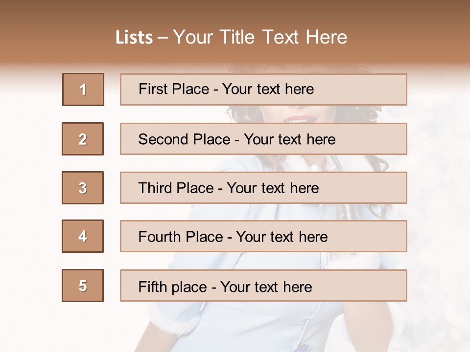 Sexy Glamorous Makeup PowerPoint Template