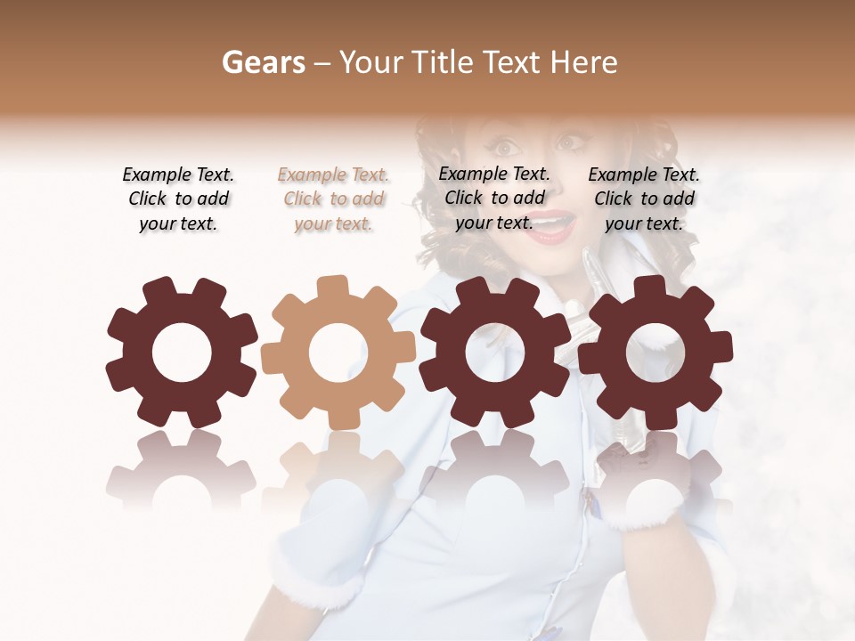 Sexy Glamorous Makeup PowerPoint Template