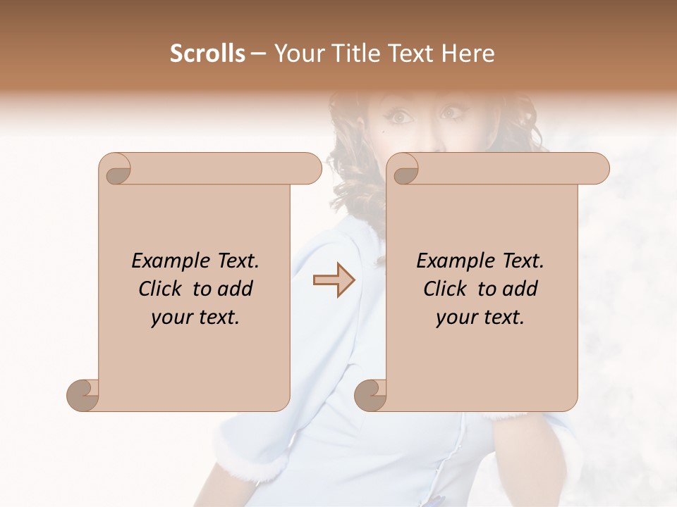 Sexy Glamorous Makeup PowerPoint Template