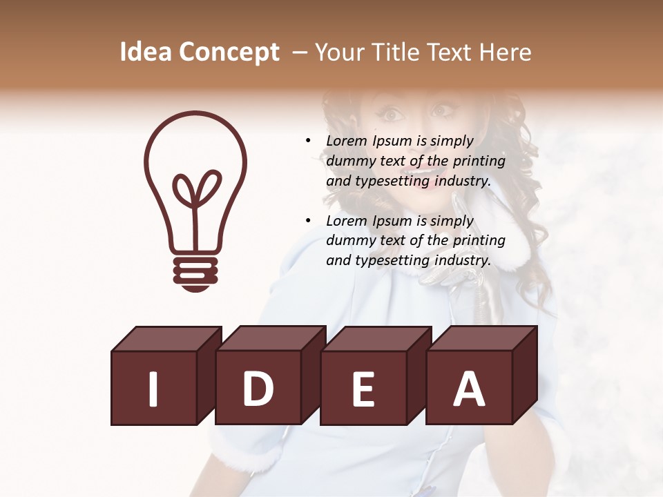 Sexy Glamorous Makeup PowerPoint Template