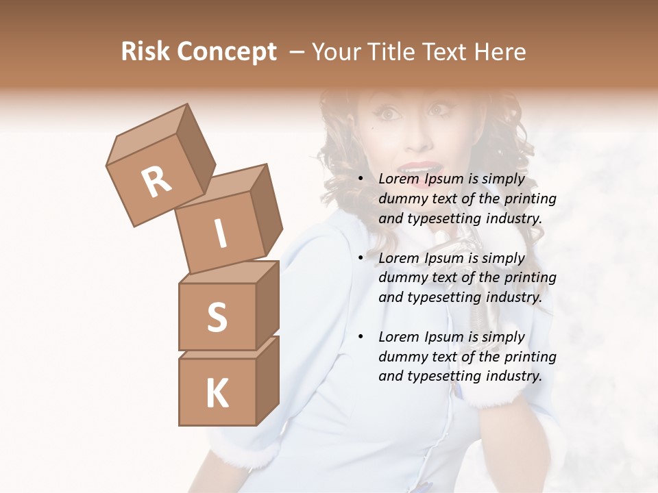 Sexy Glamorous Makeup PowerPoint Template