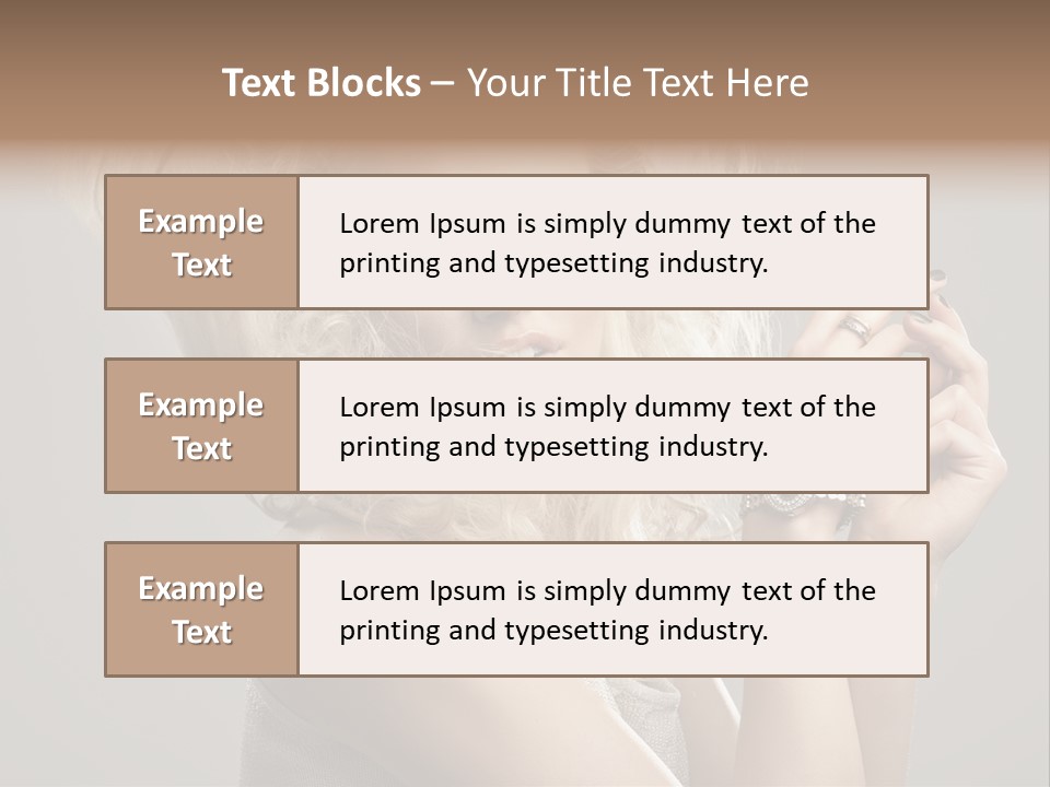 Tender Fashion Studio PowerPoint Template