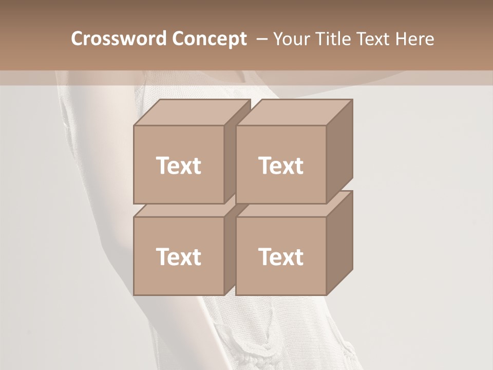 Bare Beauty Lady PowerPoint Template