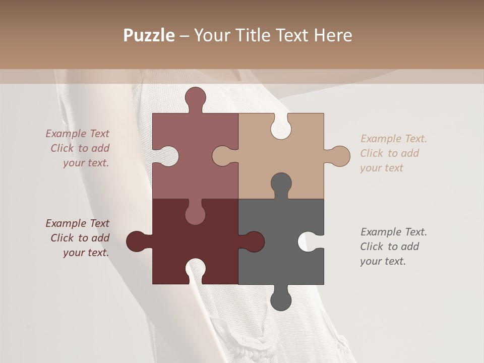 Bare Beauty Lady PowerPoint Template