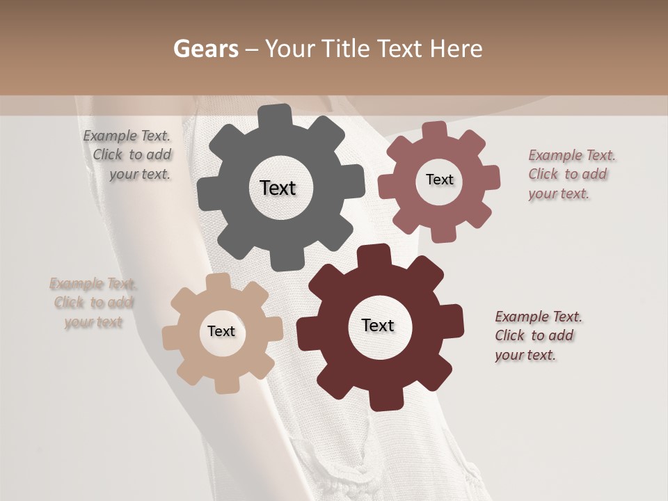 Bare Beauty Lady PowerPoint Template