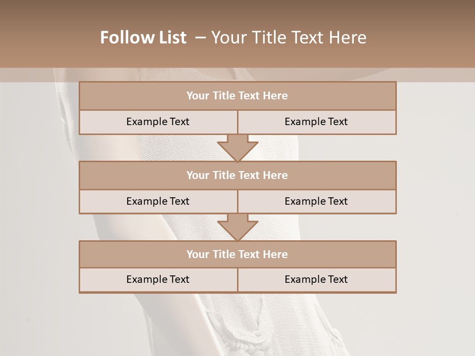 Bare Beauty Lady PowerPoint Template