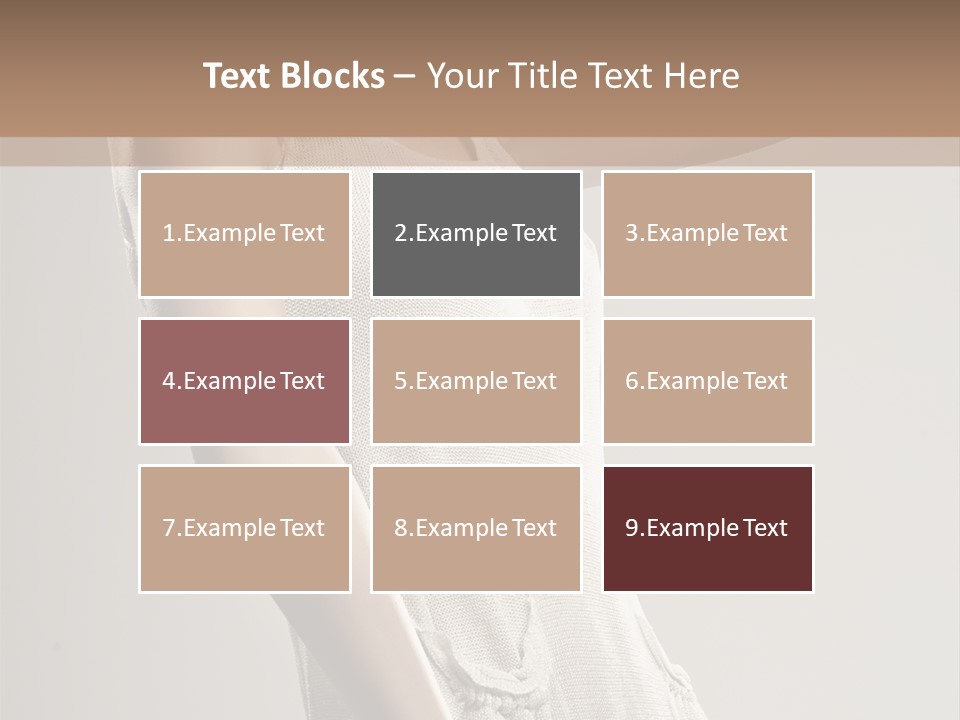 Bare Beauty Lady PowerPoint Template