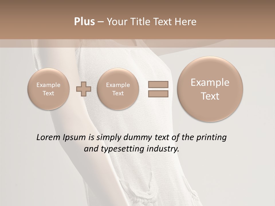 Bare Beauty Lady PowerPoint Template